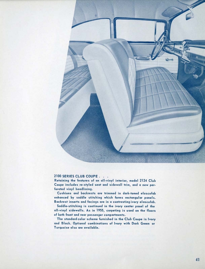 1956 Chevrolet Engineering Features Brochure Page 36